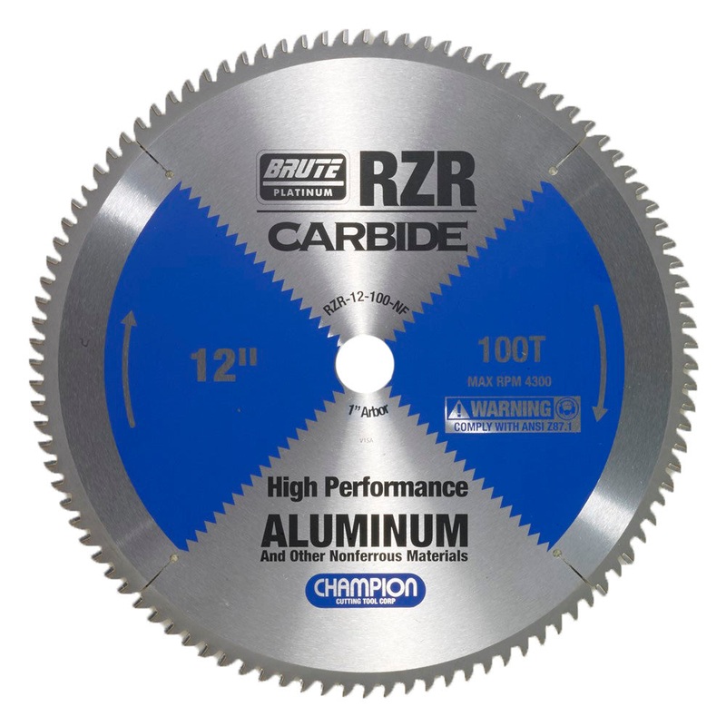 CHAMPION 12 100T Brute RZR Carbide Circular Saw Blade