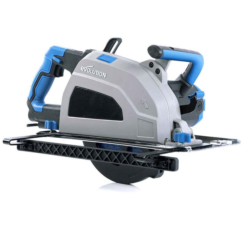 EVOLUTION Metal Cutting Circular Saw w/ 8-1/4 Mild Steel Cutting Blade & Chip Collection