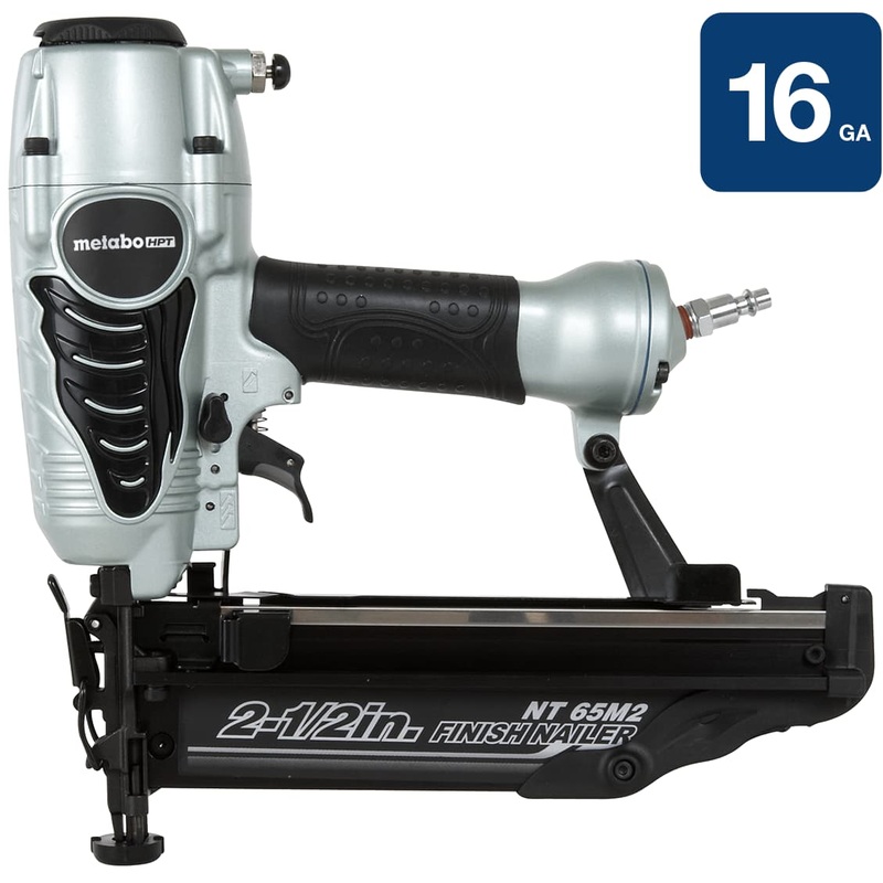 METABO HPT 2-1/2 16 Gauge Finish Nailer w/ Air Duster