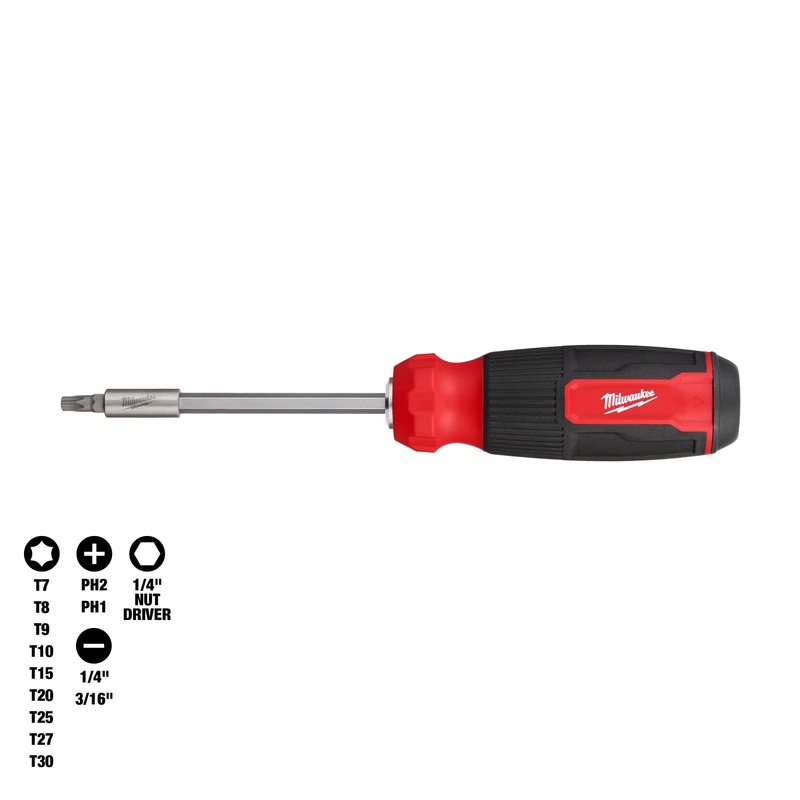 MILWAUKEE 14-IN-1 TORX Multi-Bit Screwdriver