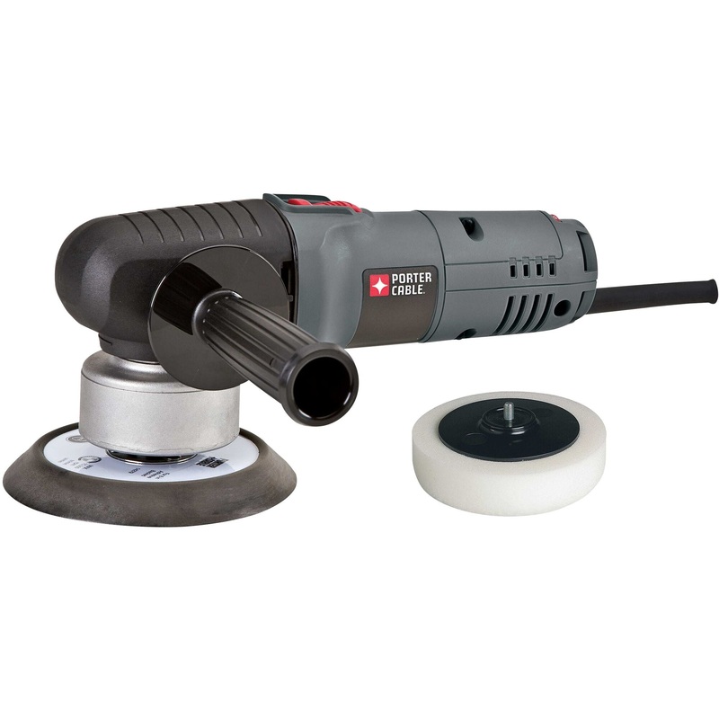 PORTER CABLE 6 Variable-Speed Random Orbit Sander w/ Polishing Pad
