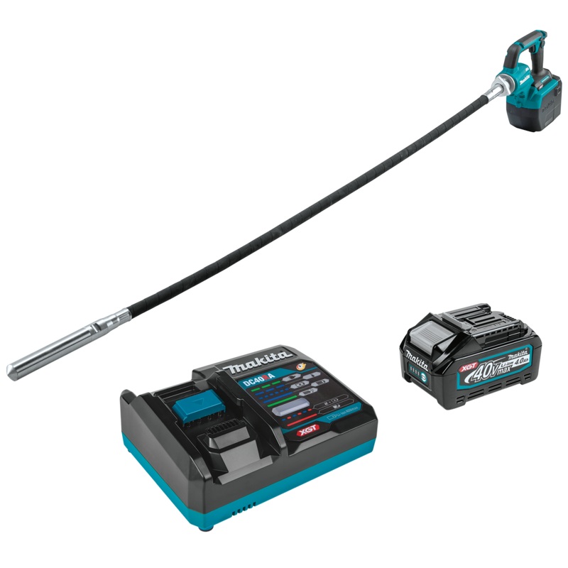 MAKITA 40V MAX XGT 51/2′ Concrete Vibrator Kit