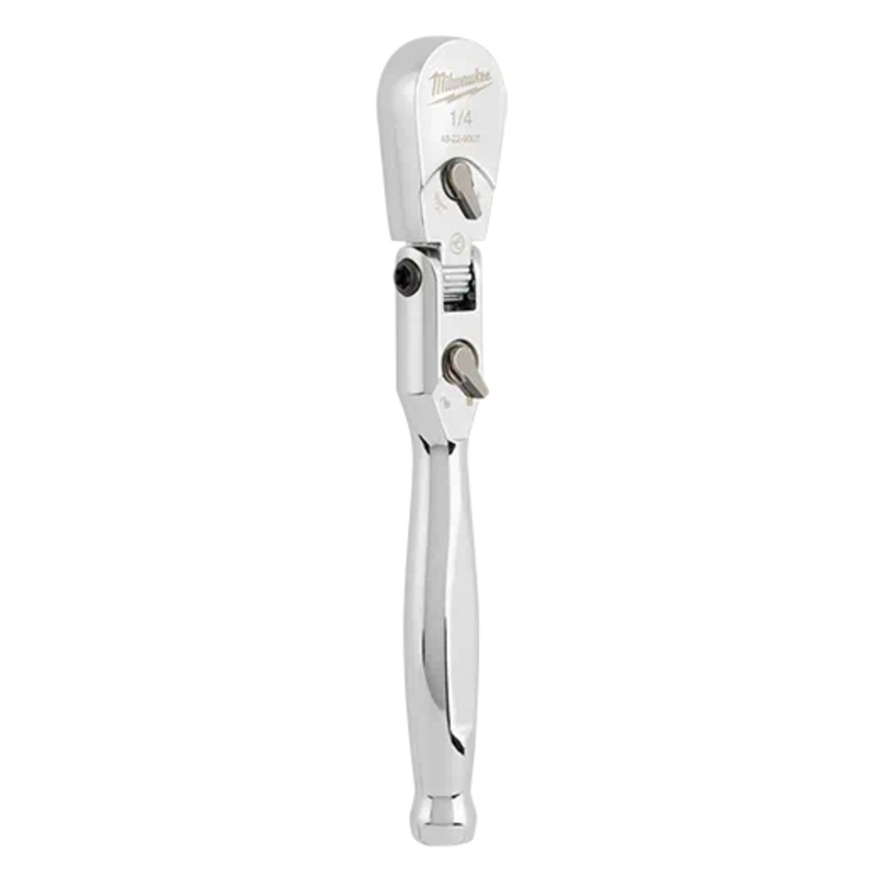 MILWAUKEE 1/4 Drive 6 Flex Head Ratchet