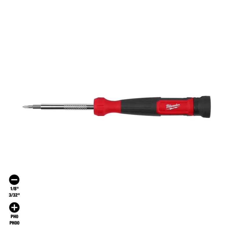 MILWAUKEE 4-IN-1 Precision Multi-Bit Screwdriver