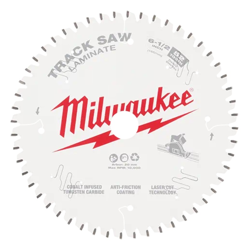 MILWAUKEE 6-1/2 52T Track Saw Blade