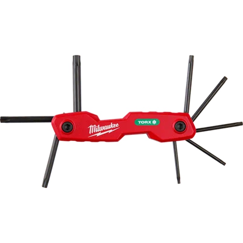MILWAUKEE 8-Key Folding Hex Key Set – Torx