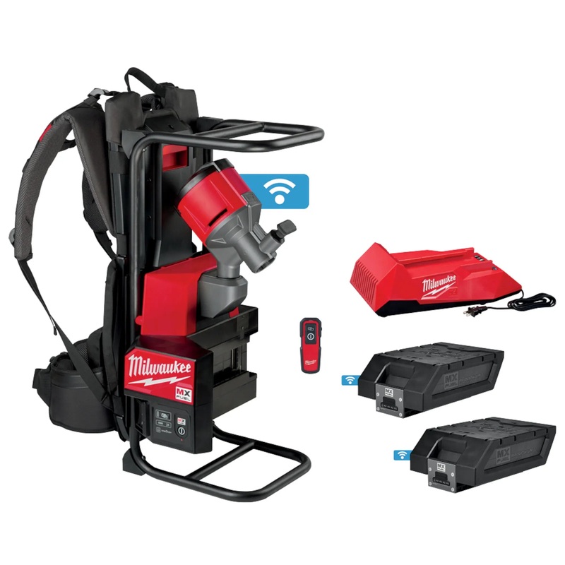MILWAUKEE MX FUEL Backpack Concrete Vibrator Kit