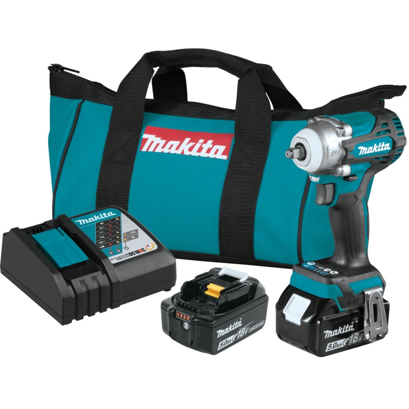 MAKITA 18V LXT 4Speed 3/8 Sq. Drive Impact Wrench w/ Friction Ring Anvil Kit
