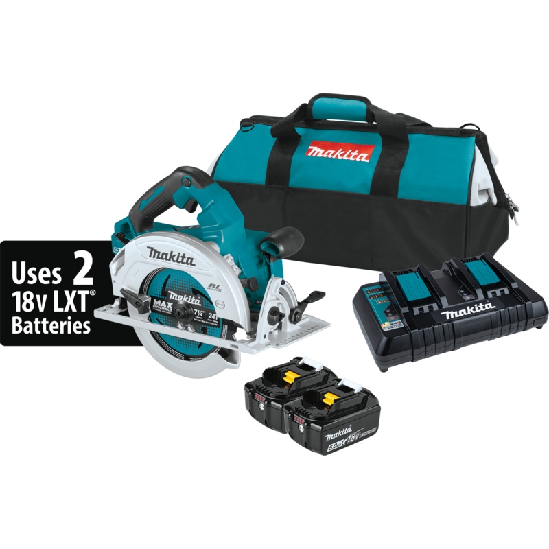 MAKITA 36V (18V X2) LXT 71/4 Circular Saw Kit