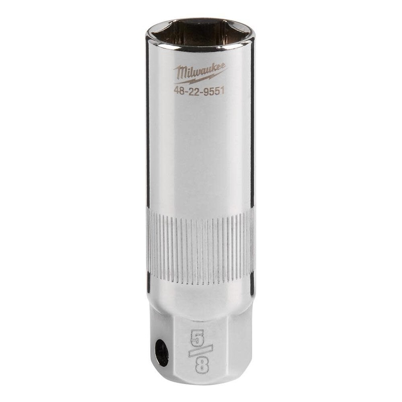 MILWAUKEE 3/8 Drive 5/8 Spark Plug Socket