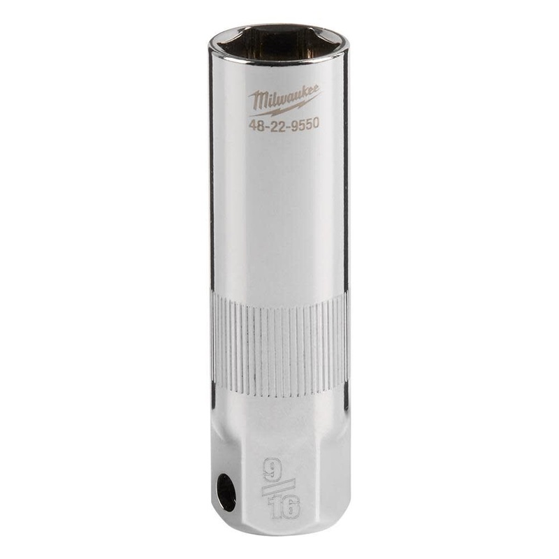 MILWAUKEE 3/8 Drive 9/16 Spark Plug Socket