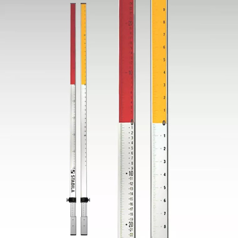 STABILA Hi/Lo Elevation Rod 52 – 7′ Imperial & Metric Scales