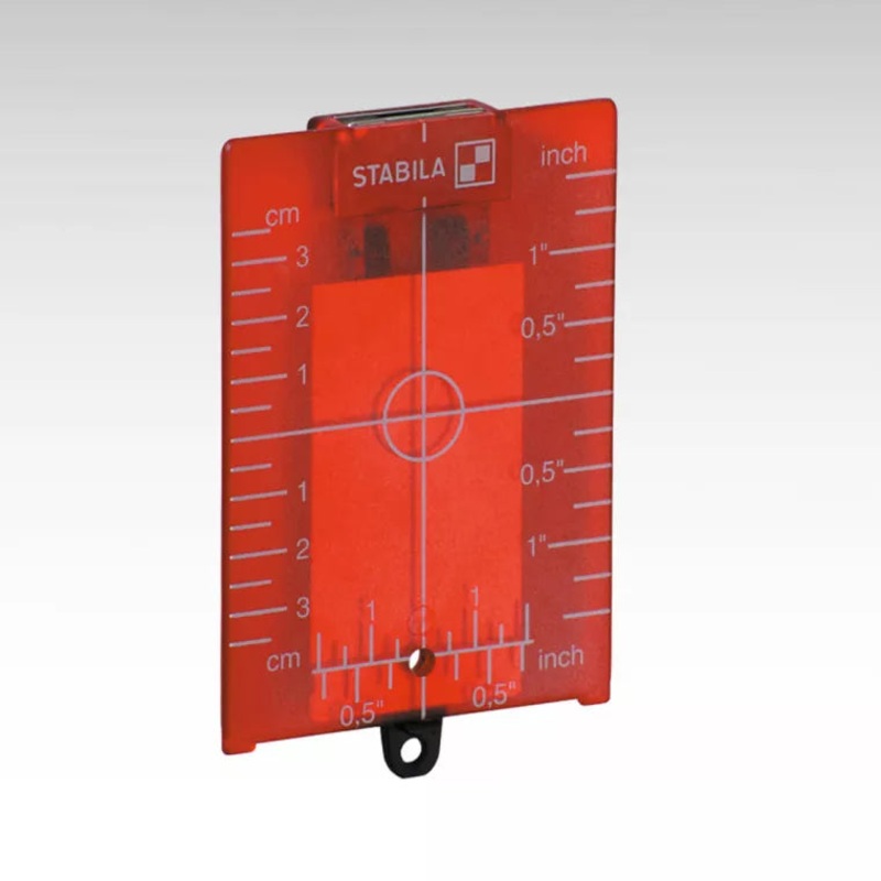 STABILA Red Beam Laser, Magnetic Ceiling Target Plate