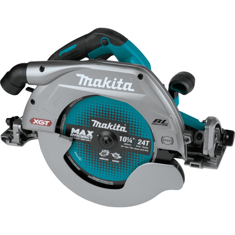 MAKITA 40V MAX XGT 101/4 Circular Saw w/ Guide Rail Compatible Base (Tool Only)