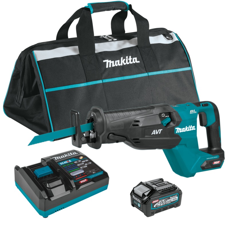MAKITA 40V MAX XGT AVT Orbital Reciprocating Saw Kit