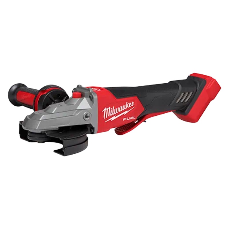 MILWAUKEE M18 FUEL 5 Flathead Braking Grinder w/ Paddle No-Lock Switch (Tool Only)