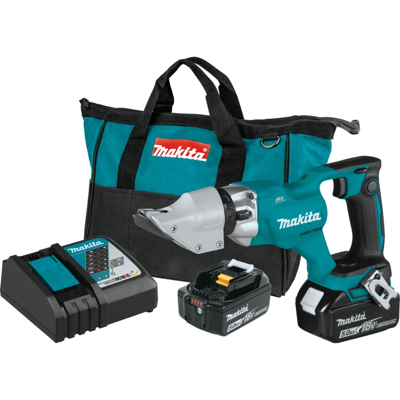 MAKITA 18V LXT 14 Gauge Straight Shear Kit