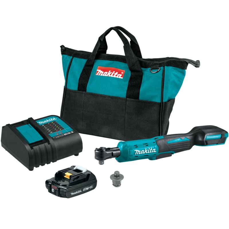 MAKITA 18V LXT 3/8 / 1/4 Sq. Drive Ratchet Kit