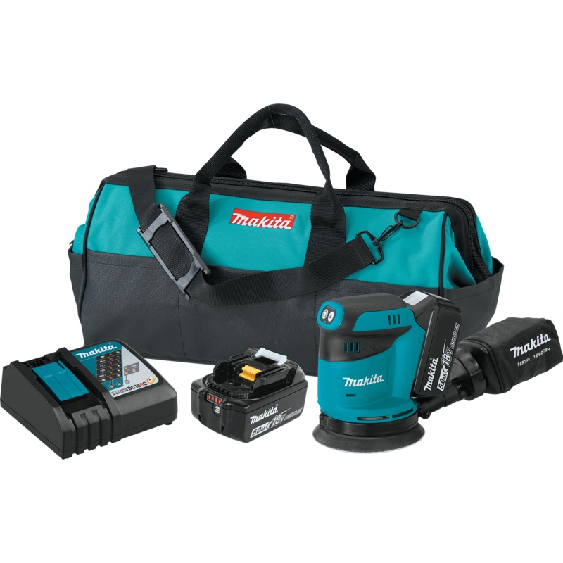 MAKITA 18V LXT 5 Random Orbit Sander Kit