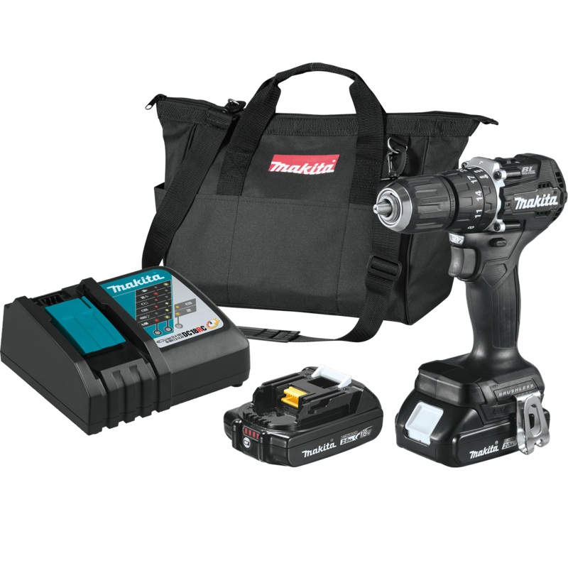 MAKITA 18V LXT SubCompact 1/2 Hammer DriverDrill Kit