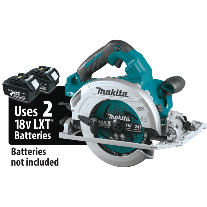 MAKITA 36V (18V X2) LXT 71/4 Circular Saw w/ Guide Rail Compatible Base (Tool Only)