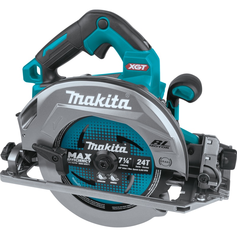 MAKITA 40V MAX XGT 71/4 Circular Saw w/ Guide Rail Compatible Base (Tool Only)