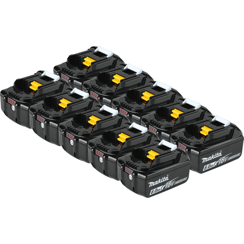 MAKITA 18V LXT 6.0Ah Battery (10 PACK)