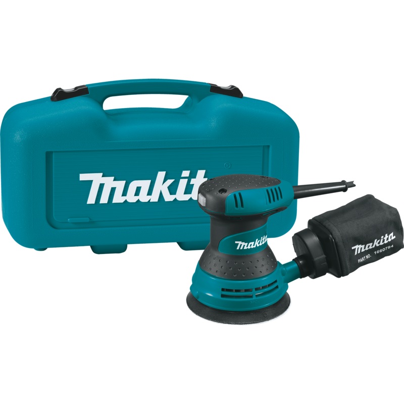 MAKITA 5 Random Orbit Sander, w/ Tool Case