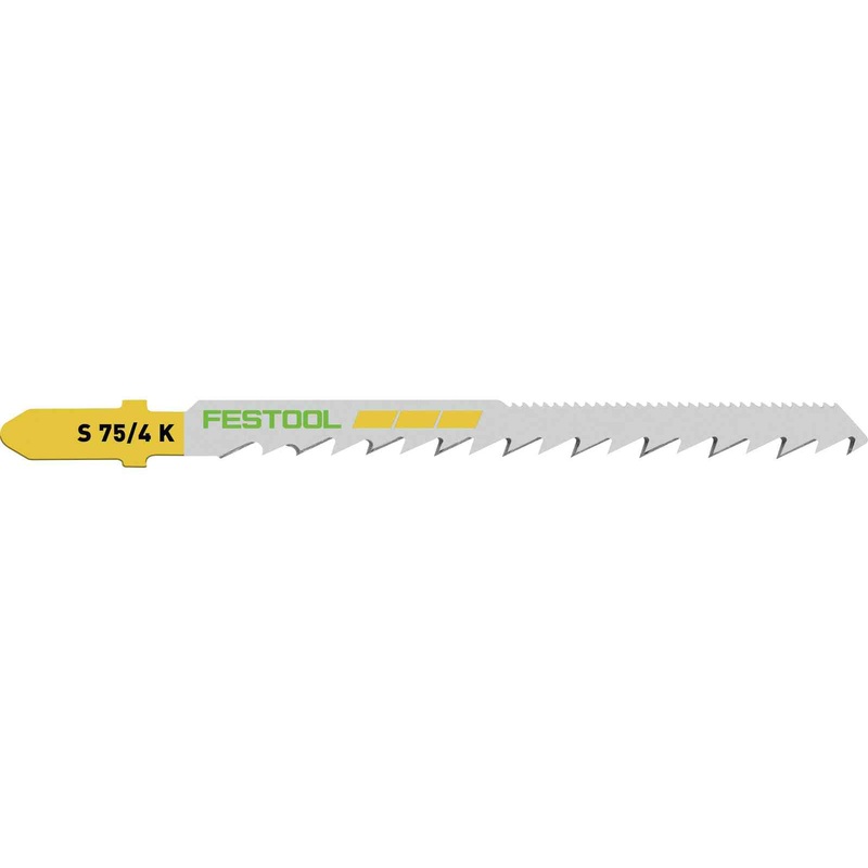 FESTOOL Jig Saw Blade WOOD CURVES S 75/4 K/5 (5 PACK)