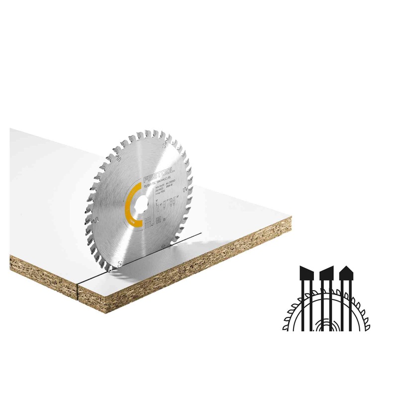 FESTOOL Saw Blade WOOD FINE CUT HW 160X2,2X20 W48