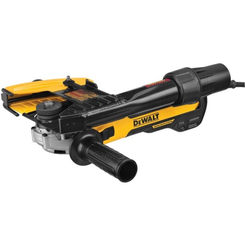DEWALT 5 / 6 Brushless Small Angle Grinder, Slide w/ Tuck Pointing Shroud
