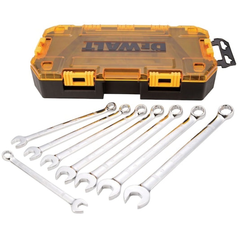 DEWALT 8 PC. Combination Wrench Set – Metric