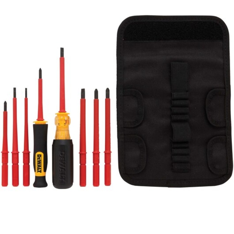 DEWALT Insulated Vinyl Grip Screwdriver Set