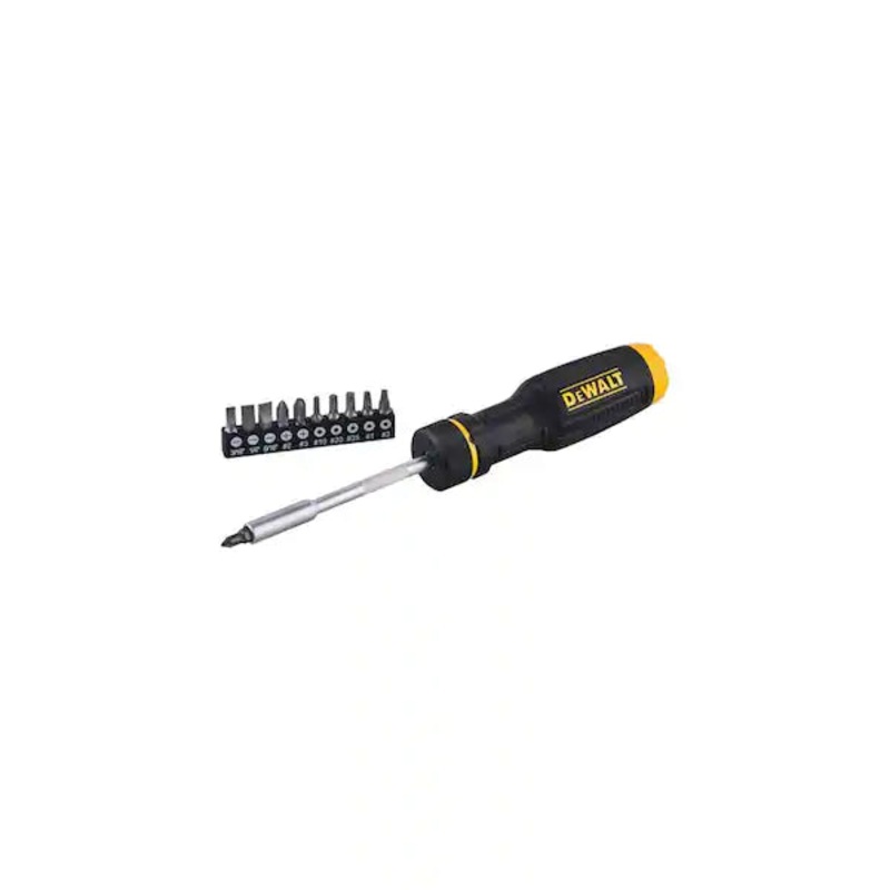 DEWALT MAX FIT Ratcheting Multi-Bit Screwdriver Set (11 PC.)