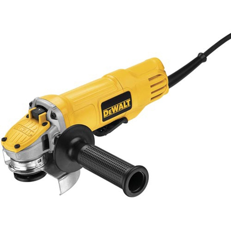 DEWALT 4-1/2 Paddle Switch Small Angle Grinder w/ No Lock-On