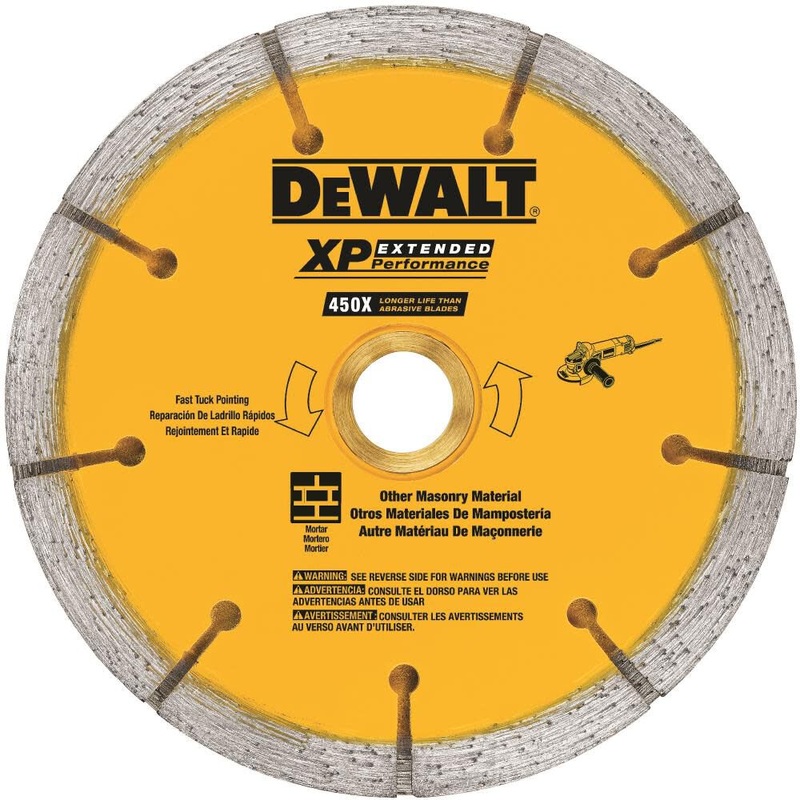 DEWALT 4 1/2 x .250 XP Sandwich Tuck Point Blade