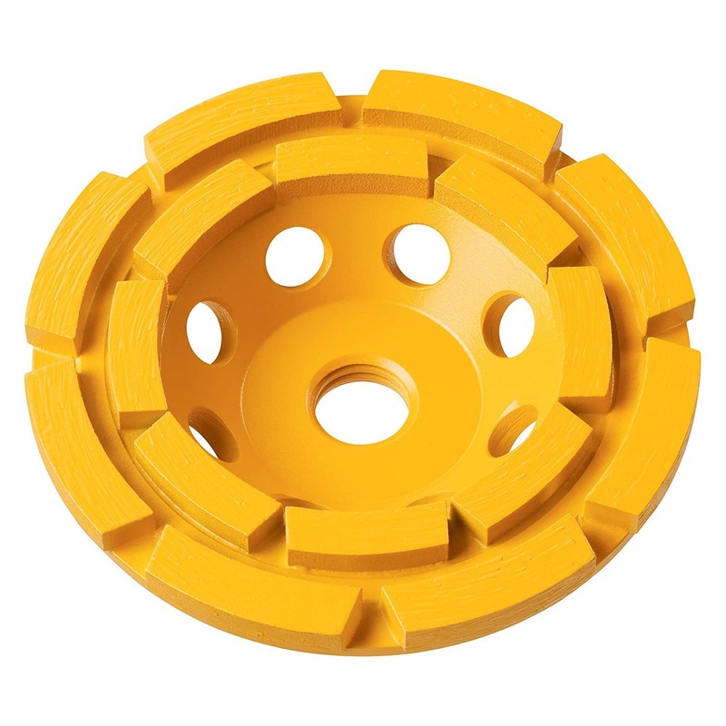 DEWALT 4 Double Row Diamond Cup Grinding Wheel