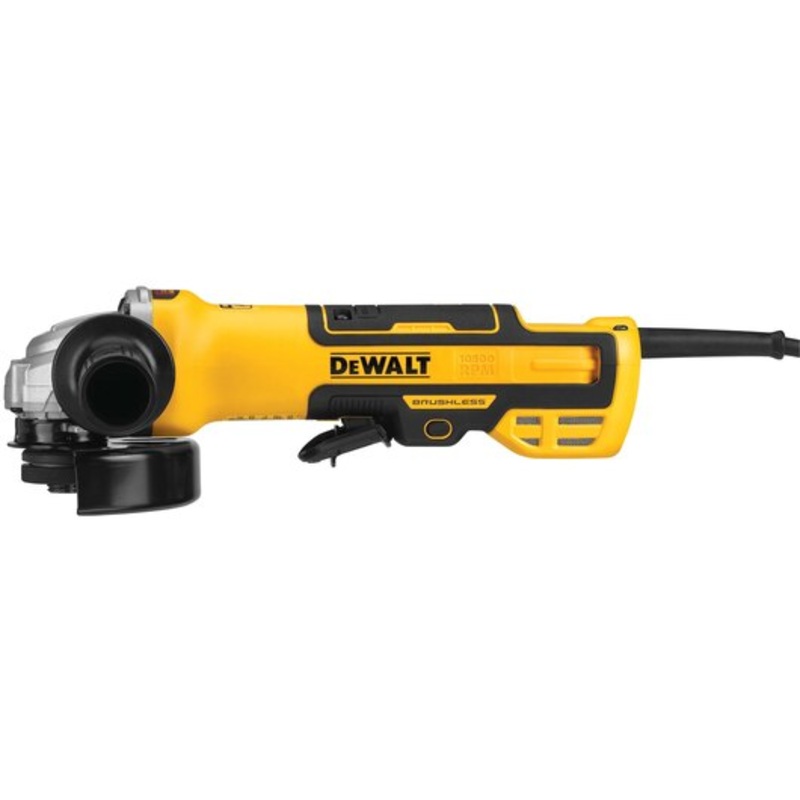DEWALT 5 Brushless Paddle Switch Small Angle Grinder w/ Kickback Brake