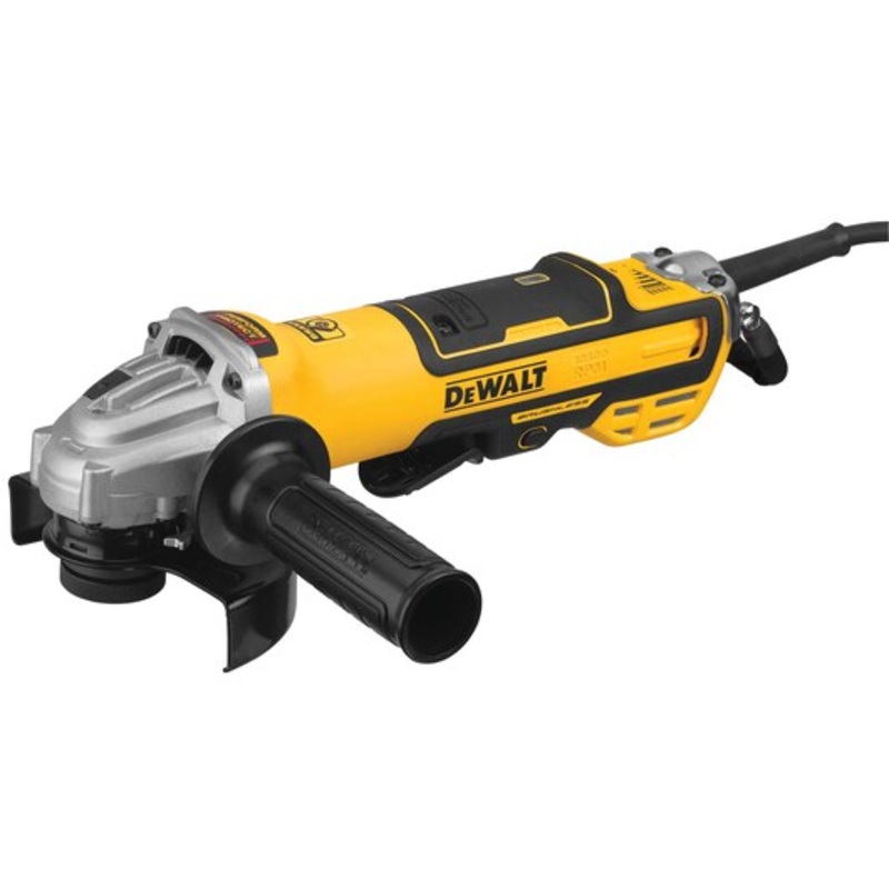 DEWALT 5 Brushless Paddle Switch Small Angle Grinder w/ Kickback Brake, No-Lock, Variable Speed