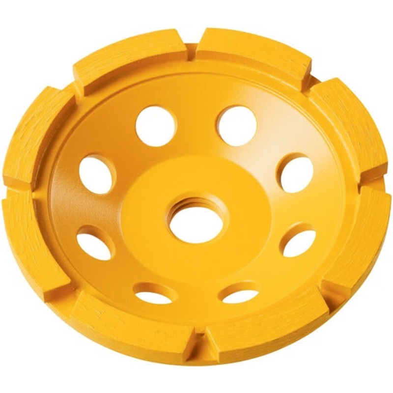 DEWALT 7 Single Row Diamond Cup Grinding Wheel