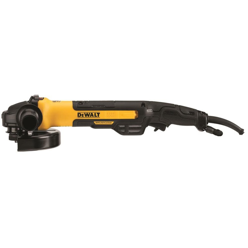 DEWALT 7 Small Angle Grinder, Rat Tail, No Lock, Pipeline Cover