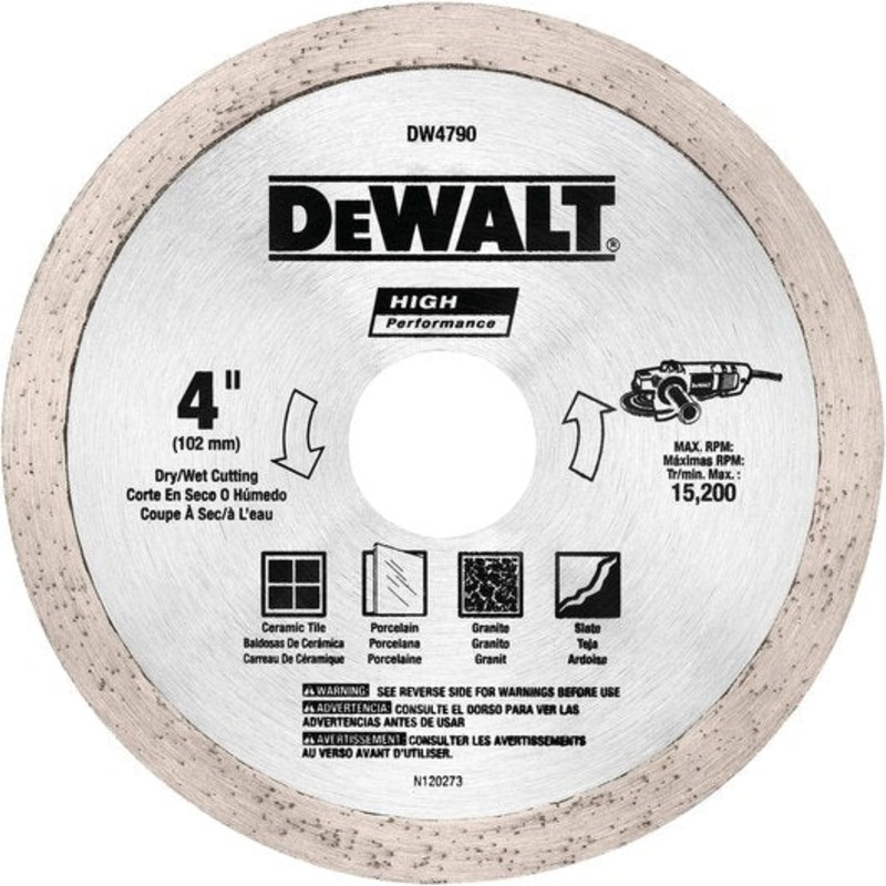 DEWALT 7 x .060 Tile Blade Wet