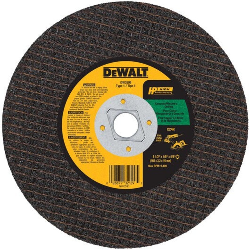 DEWALT 8 x 1/8 x 5/8 – Diamond Drive Masonry Cutting Wheel