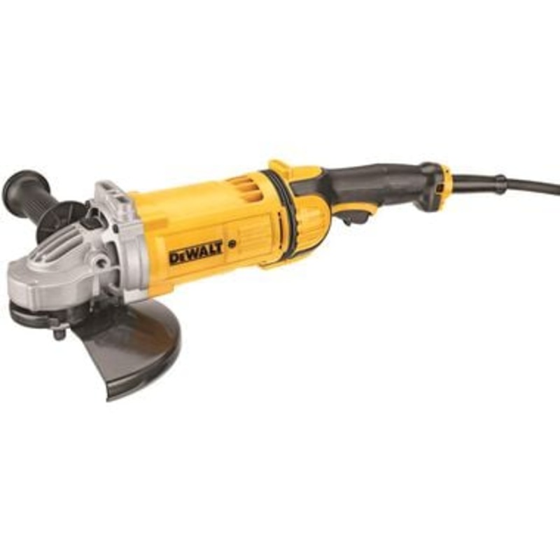 DEWALT 9 4.7 HP Angle Grinder, No-Lock (6,500 RPM)