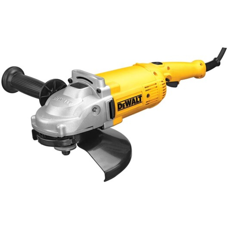 DEWALT 9 4 HP Angle Grinder (6,500 RPM)