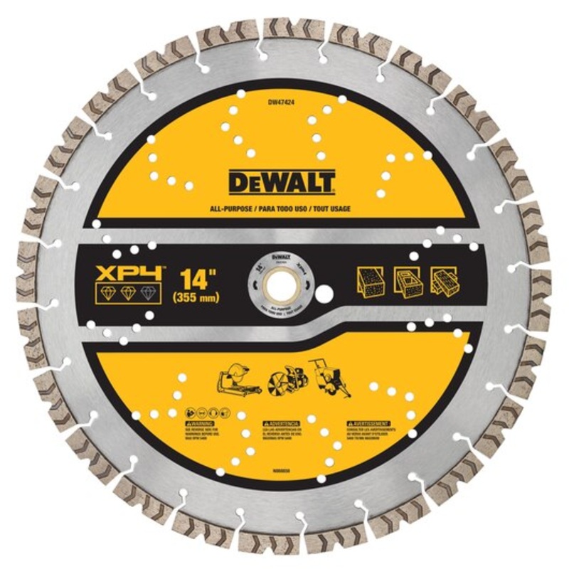 DEWALT XP4 All-Purpose Segmented Diamond Blade