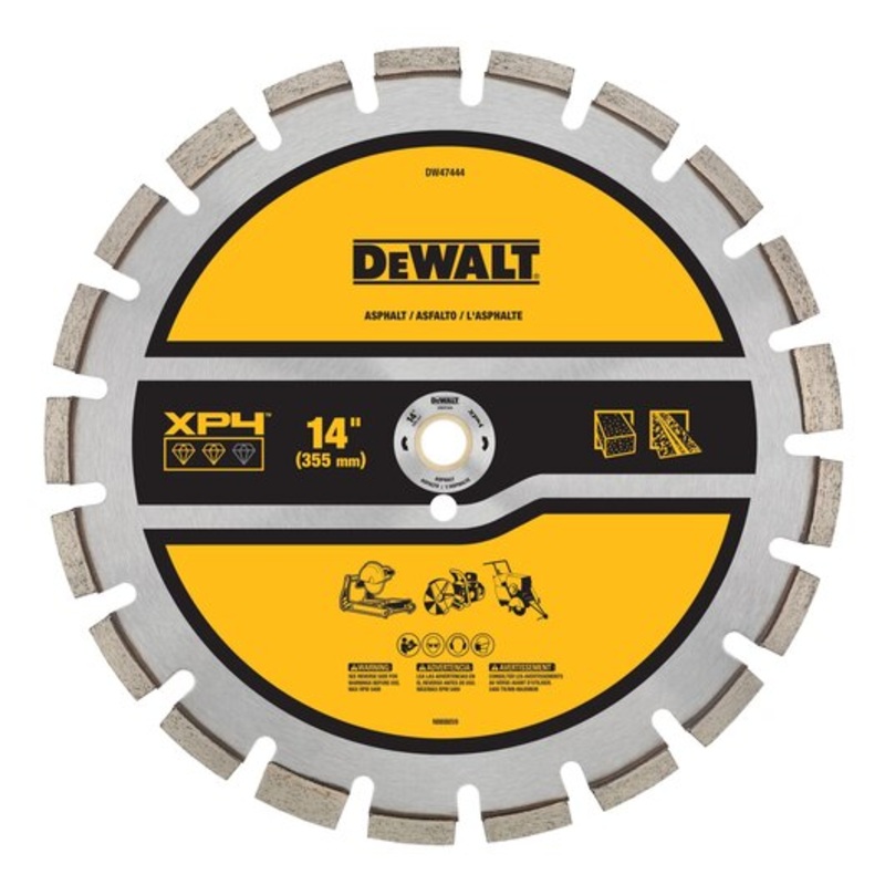 DEWALT XP4 Asphalt Segmented Diamond Blade