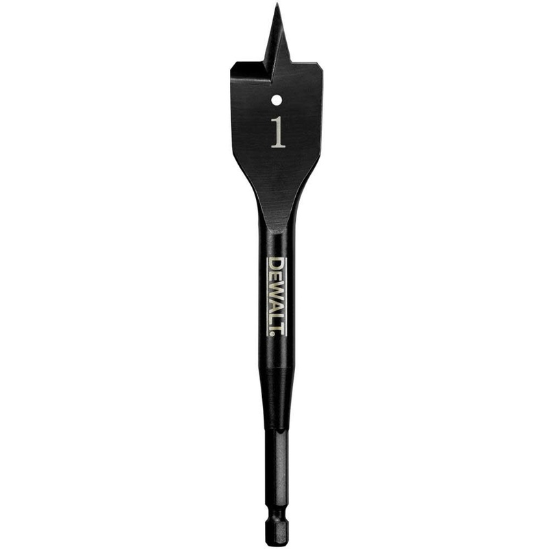 DEWALT 1-1/8 x 6 Heavy Duty Spade Bit