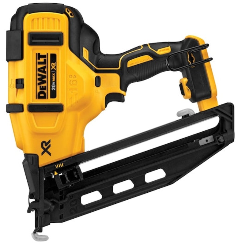 DEWALT 20V MAX 16 Gauge Angled Cordless Finish Nailer DCN660B
