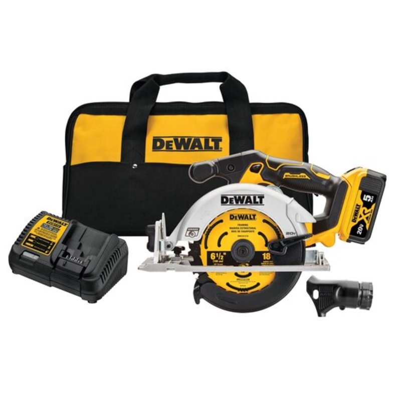 DEWALT 20V MAX* 6-1/2 Circular Saw Kit
